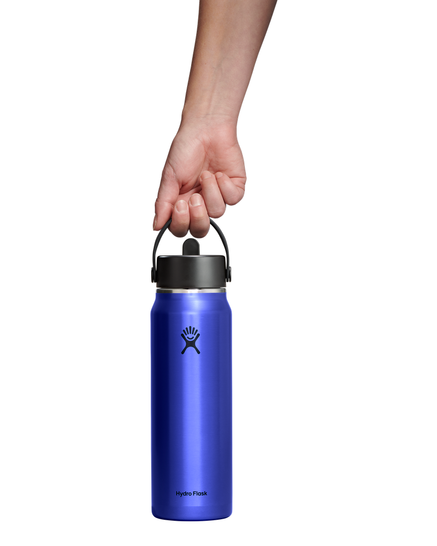Hydro Flask HYDRO FLASK 32OZ LIGHTWEIGHT WIDE STRAW SAPPHIRE BLUE