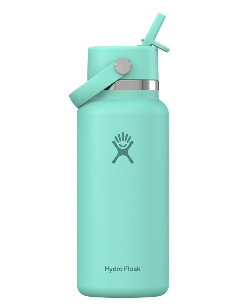 Hydro Flask HYDRO FLASK 32OZ WIDE FLEX STRAW CAP MERMAID GREEN
