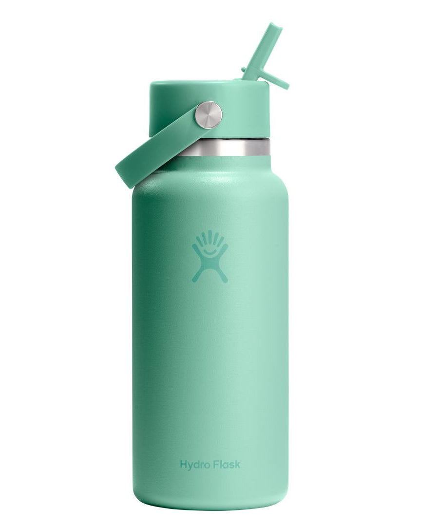 Hydro Flask HYDRO FLASK 32OZ WIDE FLEX STRAW CAP MERMAID GREEN