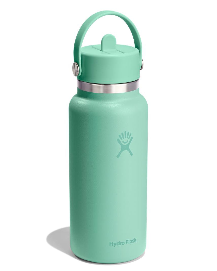 Hydro Flask HYDRO FLASK 32OZ WIDE FLEX STRAW CAP MERMAID GREEN