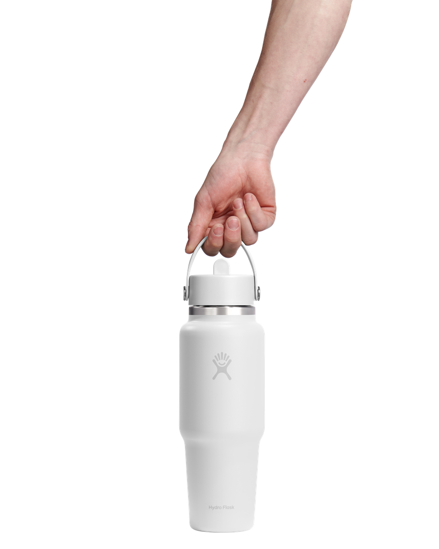 Hydro Flask HYDRO FLASK 32OZ TRAVEL BOTTLE WHITE