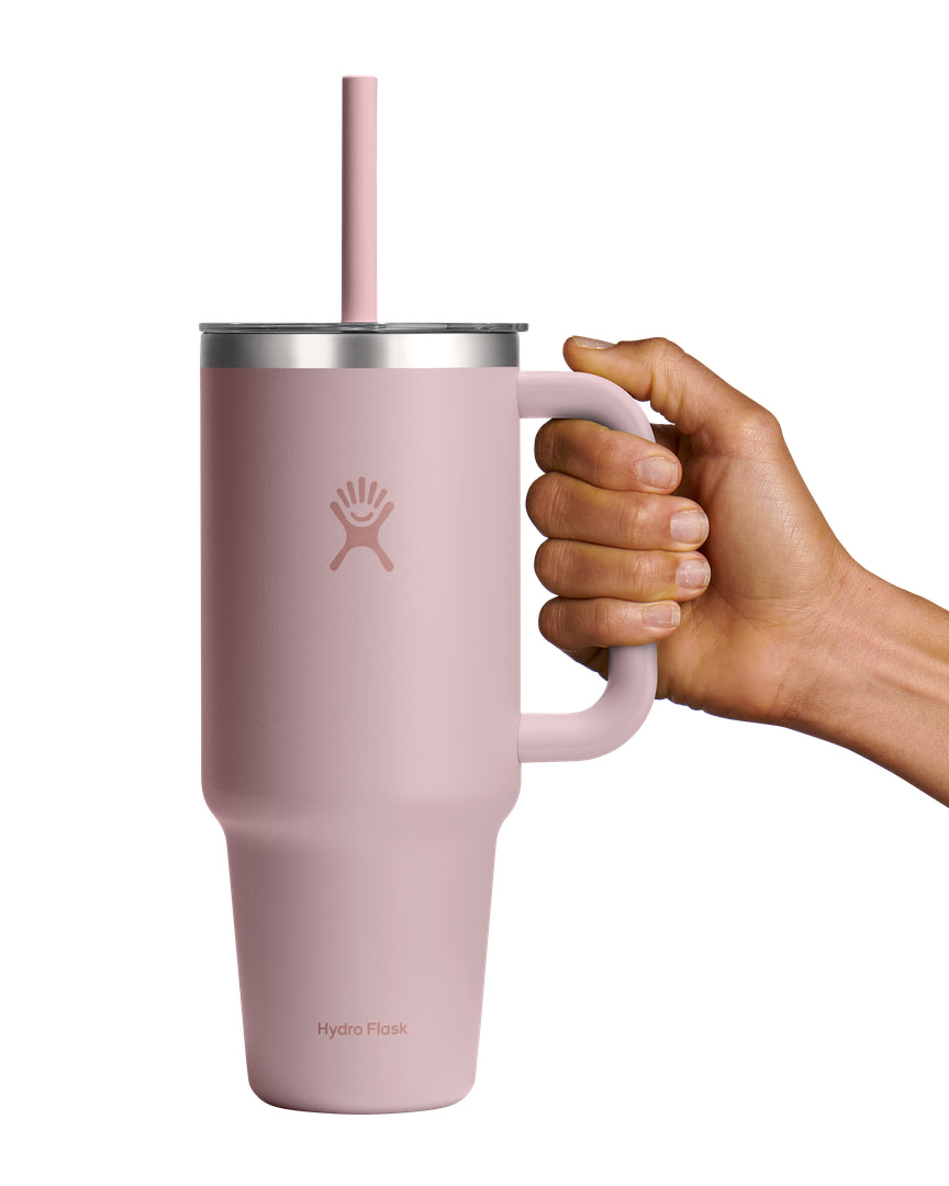 Hydro Flask HYDRO FLASK 40OZ TRAVEL TUMBLER CLEAR LID TRILLIUM