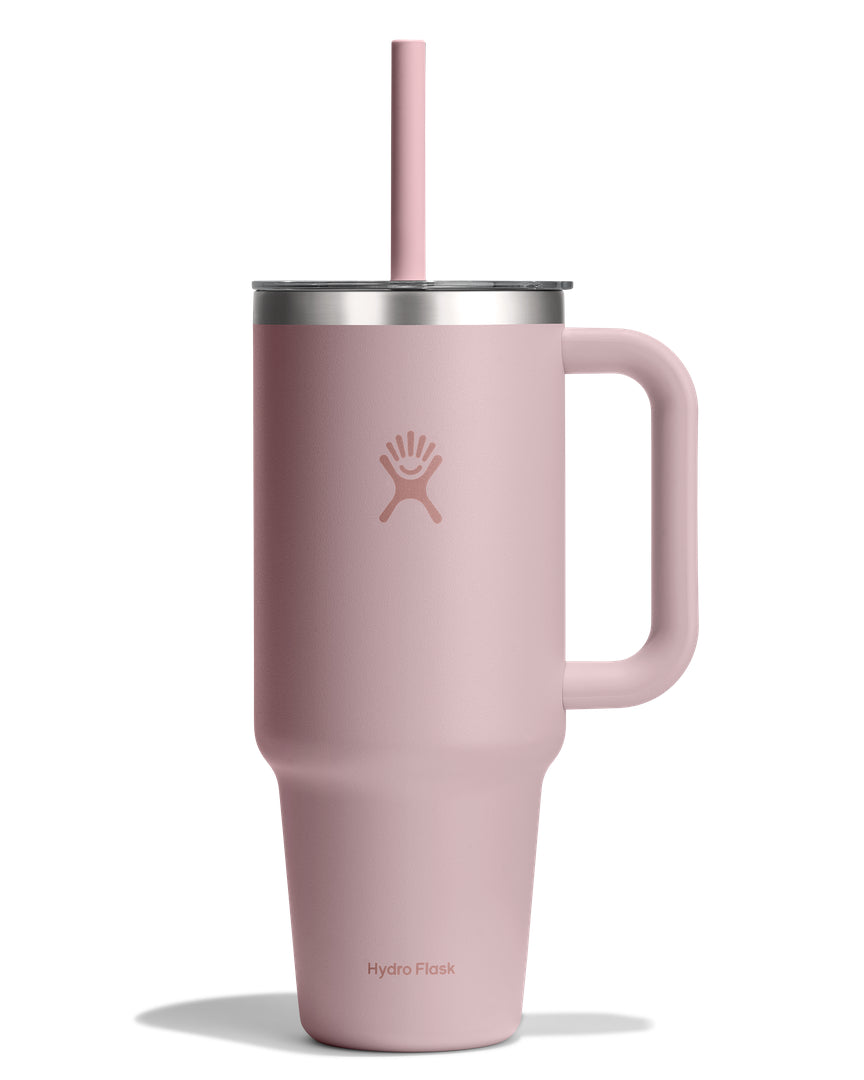 Hydro Flask HYDRO FLASK 40OZ TRAVEL TUMBLER CLEAR LID TRILLIUM