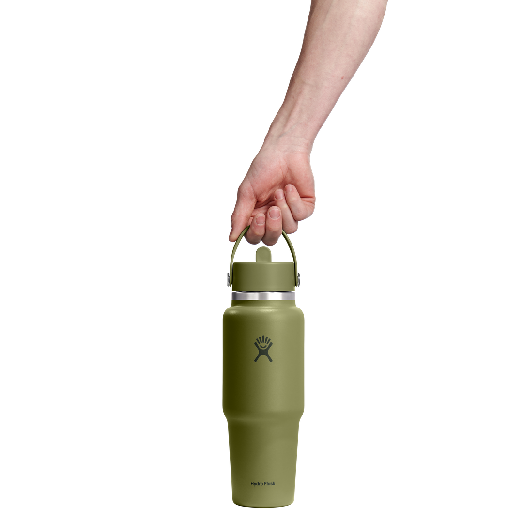 Hydro Flask 32oz Travel Bottle Palmer Green
