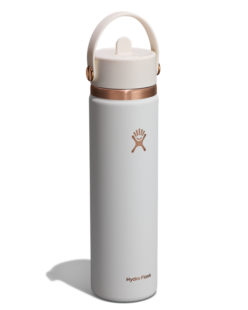 Hydro Flask HYDRO FLASK 24OZ WIDE FLEX STRAW CAP CHALK WHITE ARC