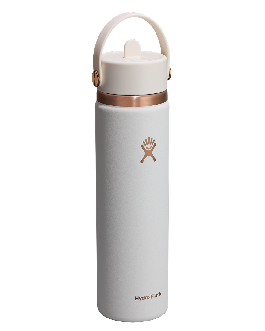 Hydro Flask HYDRO FLASK 24OZ WIDE FLEX STRAW CAP CHALK WHITE ARC