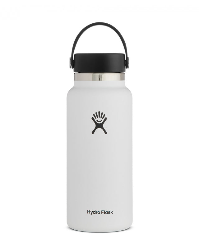 HYDRO FLASK 32 oz White 2.0 Wide Mouth