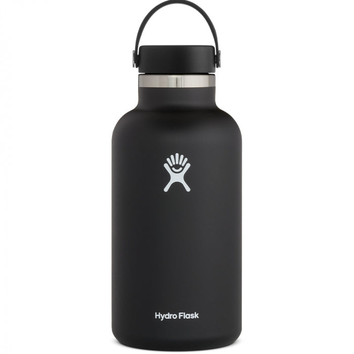 HYDRO FLASK 64 oz Black 2.0 Wide Mouth