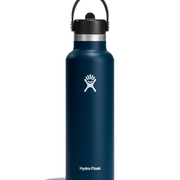 HYDRO FLASK HYDRO FLASK 21 OZ STANDARD FLEX STRAW CAP INDIGO