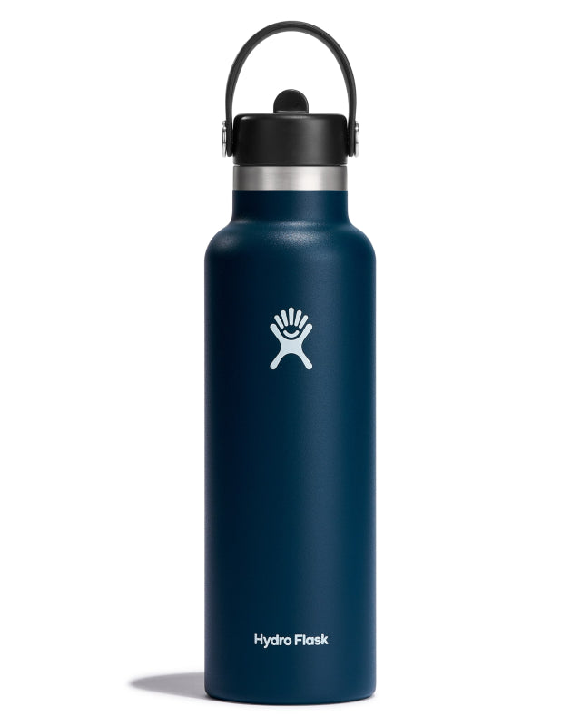 HYDRO FLASK HYDRO FLASK 21 OZ STANDARD FLEX STRAW CAP INDIGO
