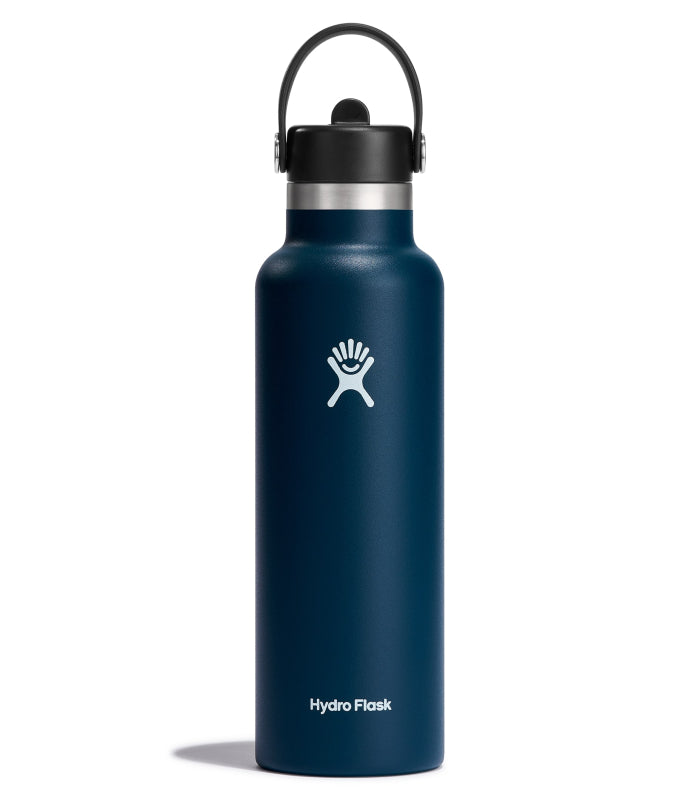 HYDRO FLASK HYDRO FLASK 21 OZ STANDARD FLEX STRAW CAP INDIGO