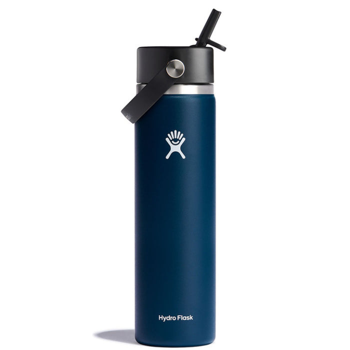 HYDRO FLASK HYDRO FLASK 24 OZ WIDE FLEX STRAW CAP INDIGO