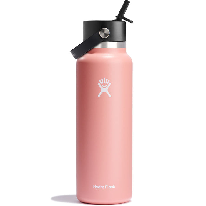 HYDRO FLASK HYDRO FLASK 40OZ WIDE FLEX STRAW CAP GRAPEFRUIT