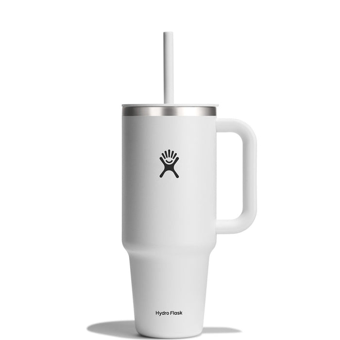 HYDRO FLASK HYDRO FLASK 40OZ ALL AROUND TRAVEL TUMBLER WHITE