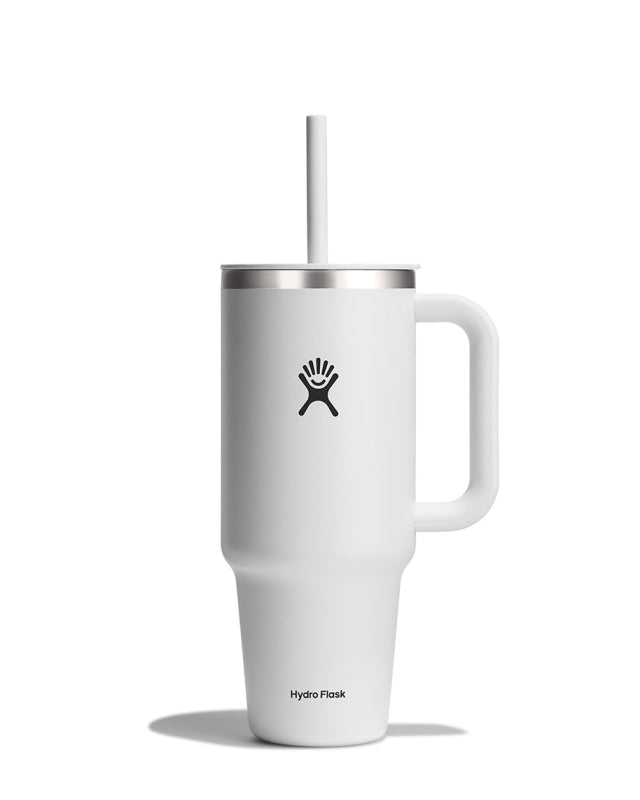 HYDRO FLASK HYDRO FLASK 40OZ ALL AROUND TRAVEL TUMBLER WHITE