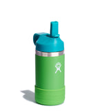 Hydro Flask 12 Oz Kids Wide Mouth Straw Lid And Boot Grass