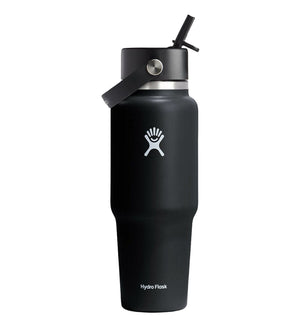 HYDRO FLASK 32OZ TRAVEL BOTTLE BLACK
