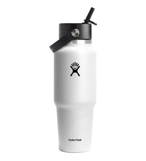 HYDRO FLASK 32OZ TRAVEL BOTTLE WHITE