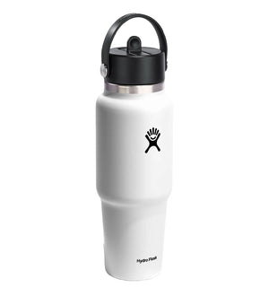HYDRO FLASK 32OZ TRAVEL BOTTLE WHITE