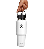 HYDRO FLASK 32OZ TRAVEL BOTTLE WHITE
