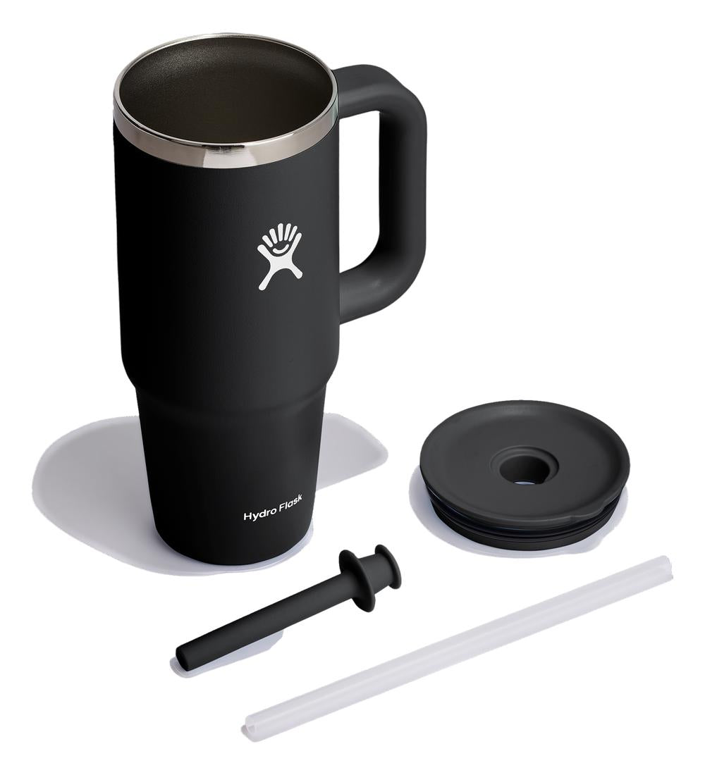 HYDRO FLASK HYDRO FLASK 24 OZ ALL AROUND TRAVEL TUMBLER BLACK