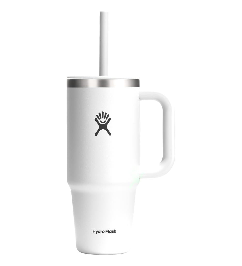 HYDRO FLASK HYDRO FLASK 24 OZ ALL AROUND TRAVEL TUMBLER WHITE