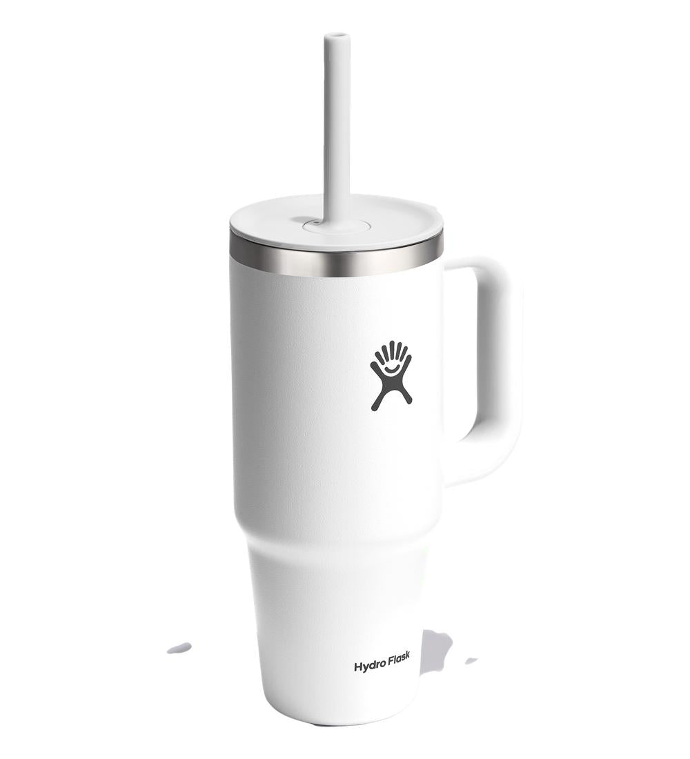 HYDRO FLASK HYDRO FLASK 24 OZ ALL AROUND TRAVEL TUMBLER WHITE