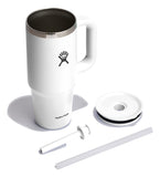 HYDRO FLASK 24 OZ ALL AROUND TRAVEL TUMBLER WHITE