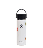 HYDRO FLASK 20 OZ WIDE FLEX SIP LID OATSIDE YOGA BEAR WHITE