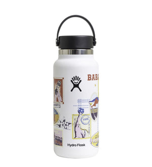 HYDRO FLASK 32OZ WIDE FLEX CAP LE PFF-WHITE