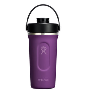 HYDRO FLASK 24OZ INSULATED SHAKER BOTTLE BEACHPLUM PU