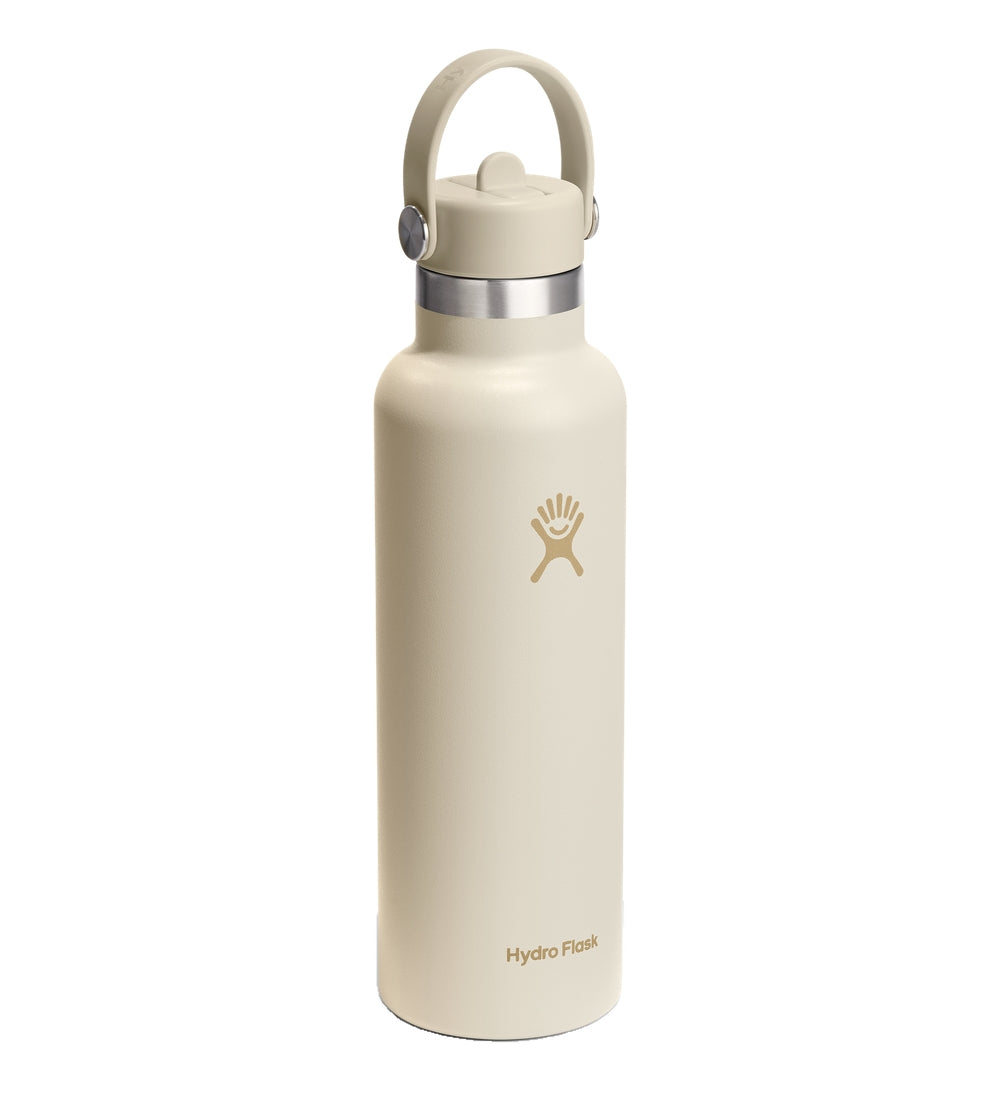 Hydro Flask HYDRO FLASK 21OZ STANDARD FLEX STRAW CAP COCONUT