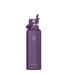 Hydro Flask HYDRO FLASK 21OZ STANDARD FLEX STRAW CAP BEACHPLUM