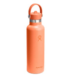 HYDRO FLASK 21OZ STANDARD FLEX STRAW CAP NECTAR ORANGE
