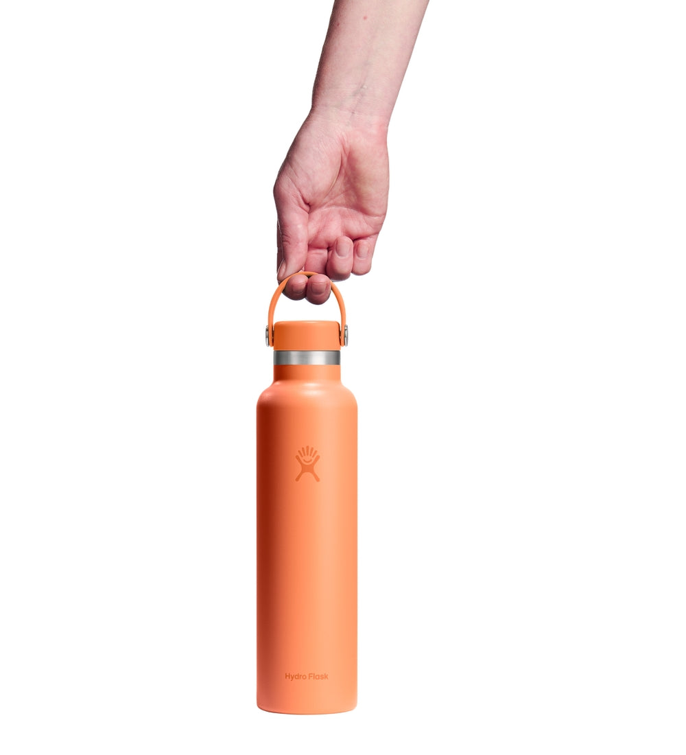 Hydro Flask HYDRO FLASK 24OZ STANDARD FLEX CAP NECTAR ORANGE