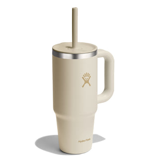 HYDRO FLASK 24OZ ALL AROUND TRAVEL TUMBLER COCONUT