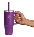 HYDRO FLASK 24OZ ALL AROUND TRAVEL TUMBLER BEACHPLUM