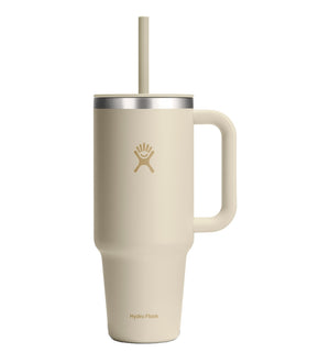 HYDRO FLASK 40OZ ALL AROUND TRAVEL TUMBLER COCONUT