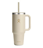 HYDRO FLASK 40OZ ALL AROUND TRAVEL TUMBLER COCONUT