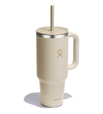 HYDRO FLASK 40OZ ALL AROUND TRAVEL TUMBLER COCONUT