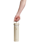 Hydro Flask HYDRO FLASK 24OZ WIDE FLEX STRAW CAP COCONUT