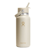 HYDRO FLASK 32OZ WIDE FLEX STRAW CAP COCONUT
