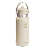 HYDRO FLASK 32OZ WIDE FLEX STRAW CAP COCONUT