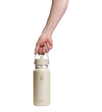 HYDRO FLASK 32OZ WIDE FLEX STRAW CAP COCONUT