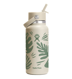 HYDRO FLASK 32OZ WIDE FLEX STRAW CAP BOTANICAL BLISS