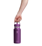 HYDRO FLASK 32OZ WIDE FLEX STRAW CAP BEACHPLUM PU