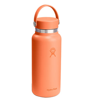 HYDRO FLASK 32OZ WIDE FLEX CAP NECTAR ORANGE