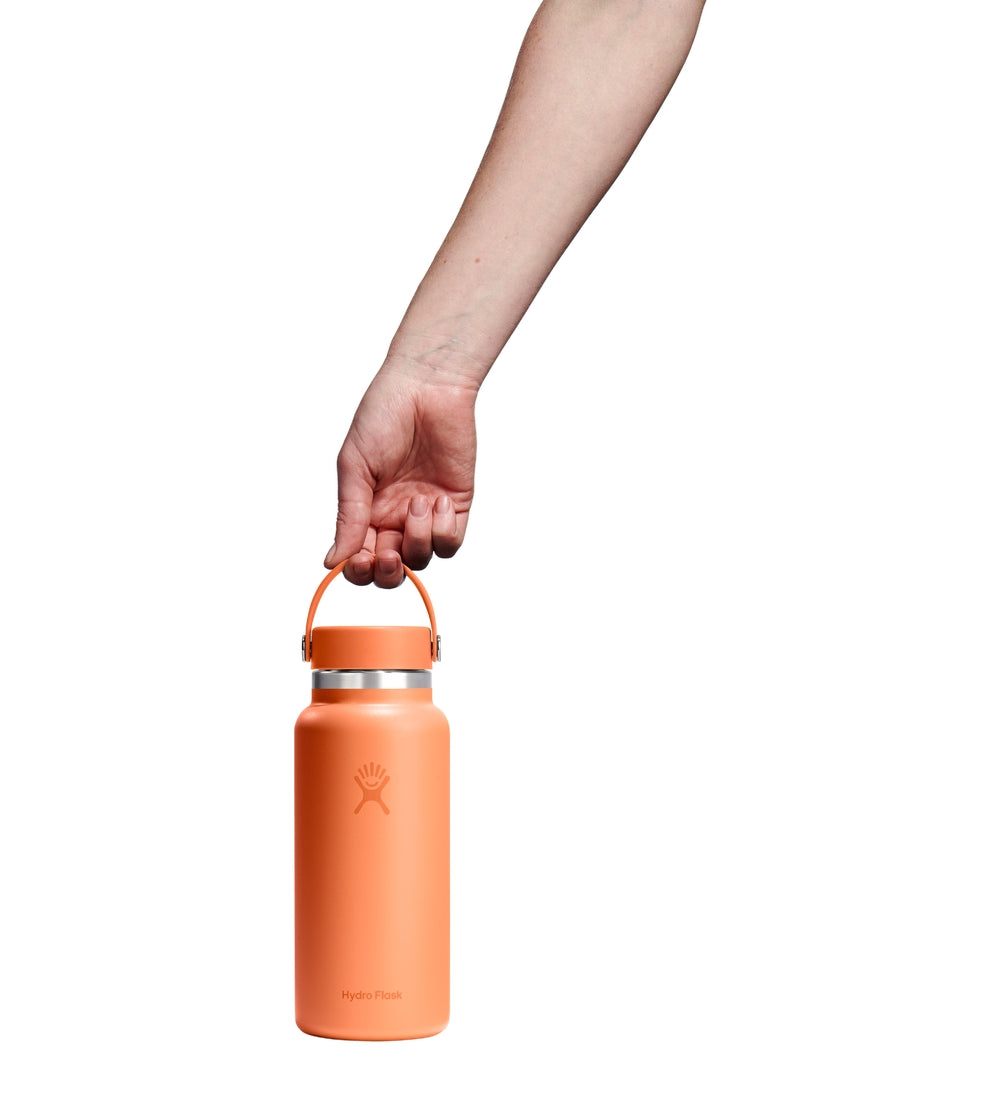Hydro Flask HYDRO FLASK 32OZ WIDE FLEX CAP NECTAR ORANGE