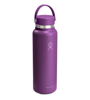 HYDRO FLASK 40OZ WIDE FLEX CAP BEACHPLUM PU