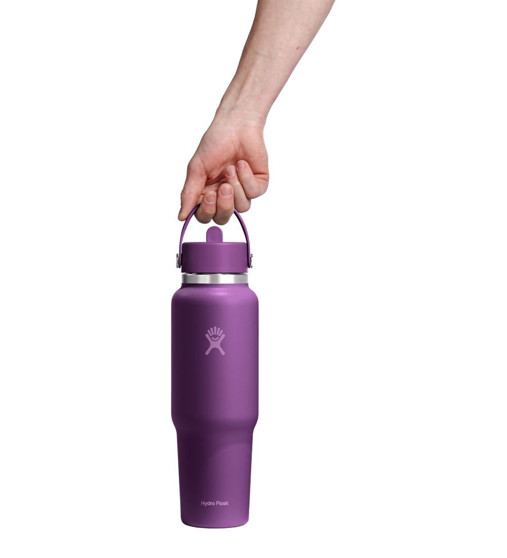 Hydro Flask HYDRO FLASK 40OZ TRAVEL BOTTLE BEACHPLUM
